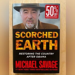 🖤5 for $20- Scorched Earth: Restoring the Country After Obama by Michael Savage